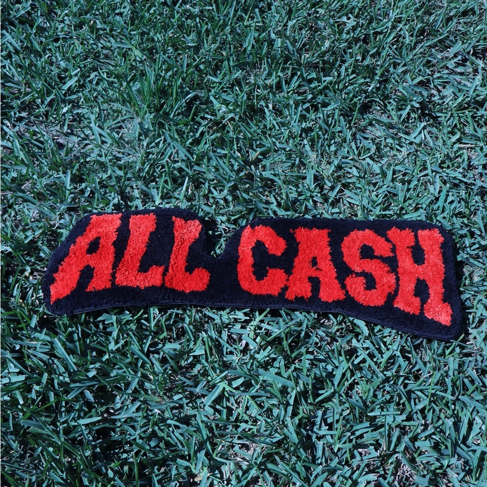 Black and Red Door Mat